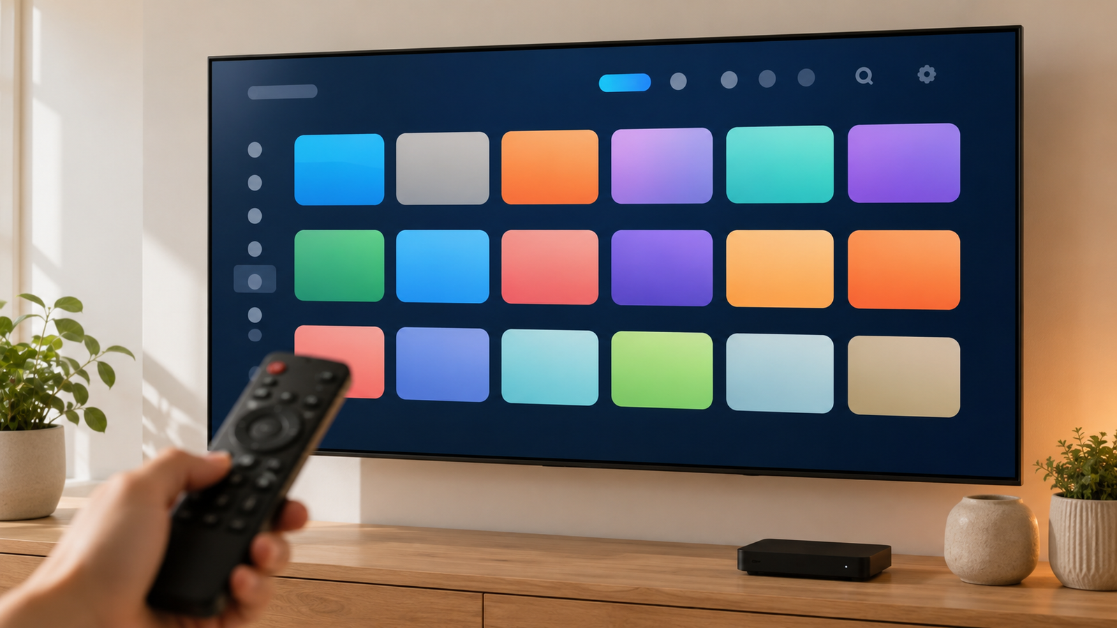 IPTV-speler installeren op Smart TV via de app-store