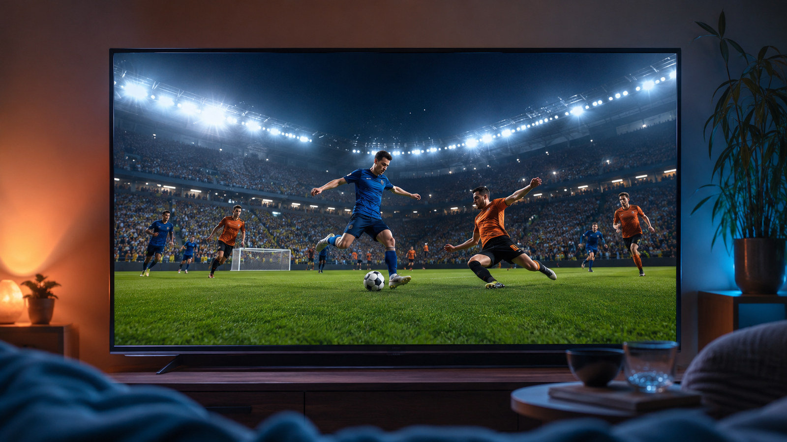 Stabiele IPTV-stream in HD en 4K op de televisie