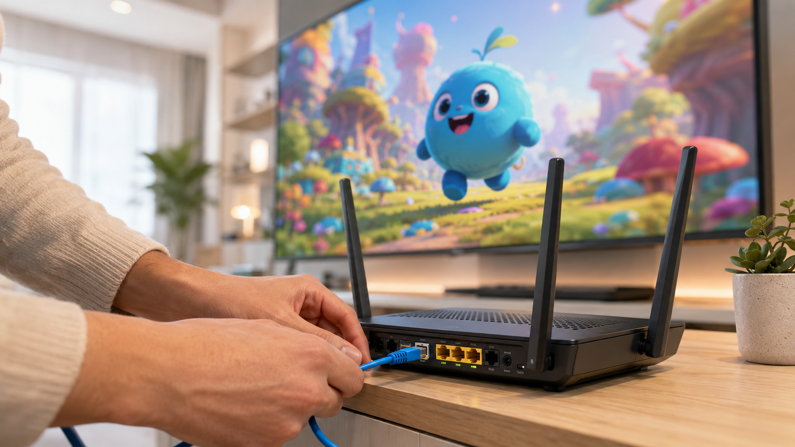 Router en netwerk optimaliseren tegen IPTV buffering