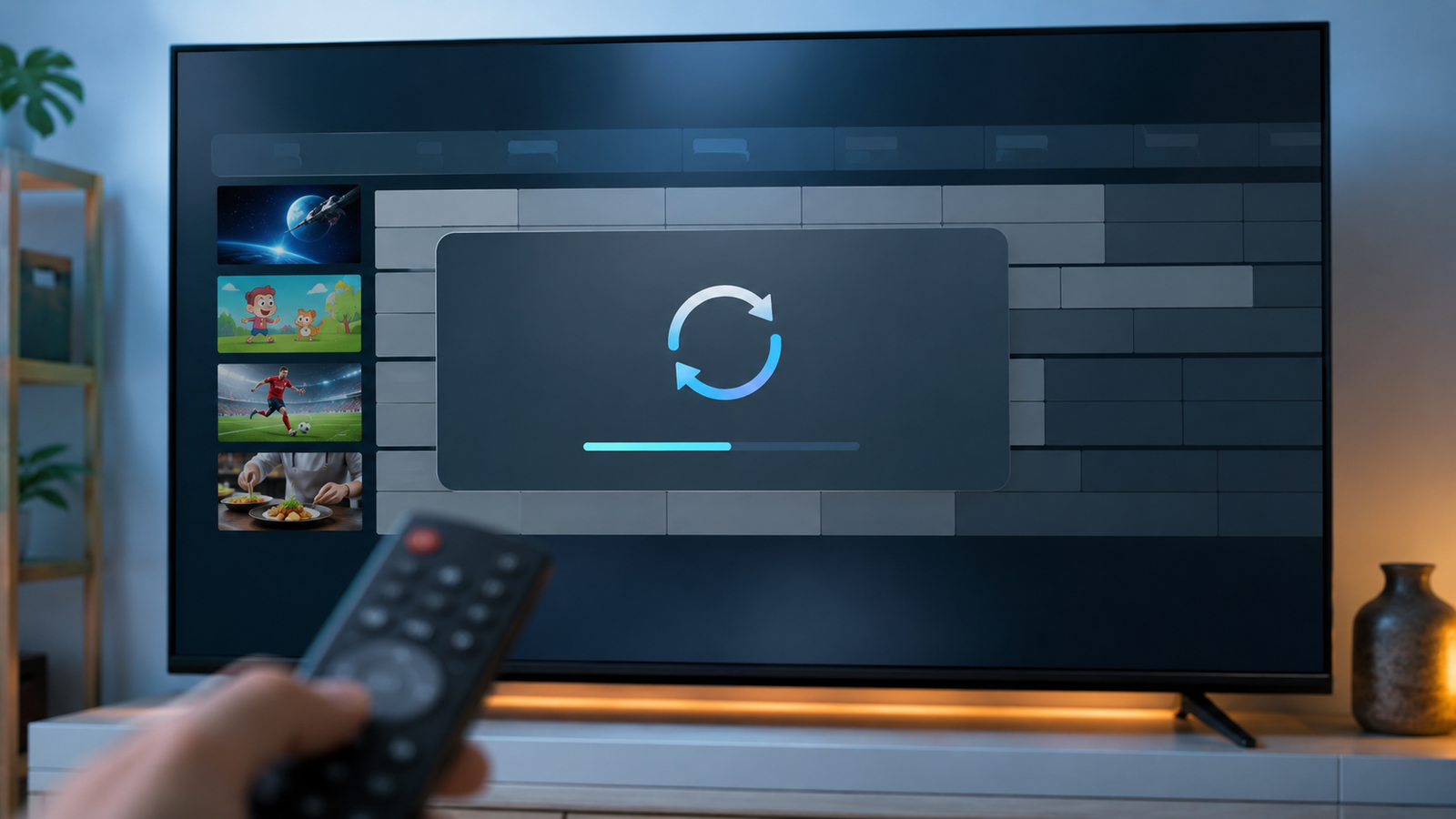 EPG-instellingen verversen in de IPTV-speler