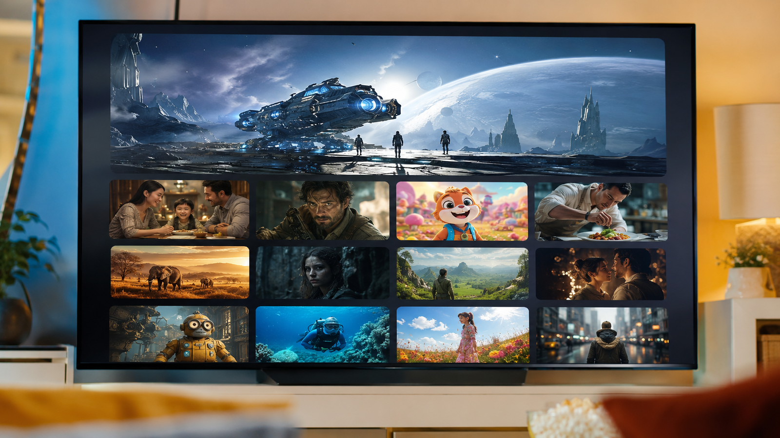Content in meerdere talen samen in één IPTV-omgeving